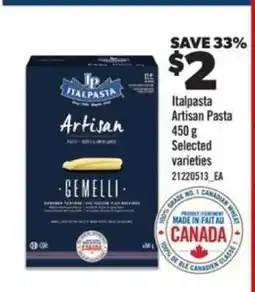 Real Canadian Superstore Italpasta Artisan Pasta offer