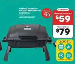 Real Canadian Superstore Everyday Essentials Portable Propane Grill offer
