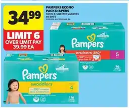 Real Canadian Superstore PAMPERS ECONO PACK DIAPERS offer