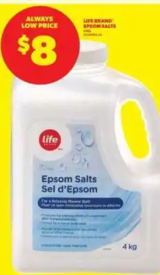 LIFE BRAND EPSOM SALTS