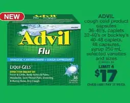 Real Canadian Superstore Advil Flu Liqui-Gels offer