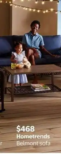 Walmart Hometrends Belmont sofa offer