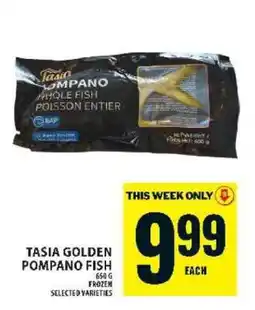 Food Basics Tasia Golden Pompano Fish offer