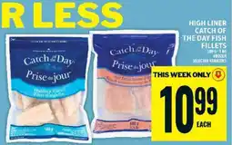 Food Basics HIGH LINER CATCH OF THE DAY FISH FILLETS offer