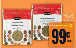 Food Basics SELECTION SPICES offer