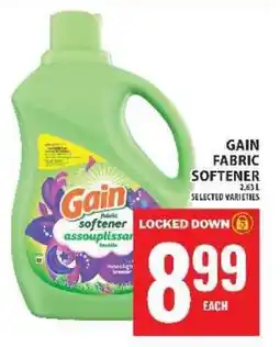 Food Basics Gain Fabric Softener offer