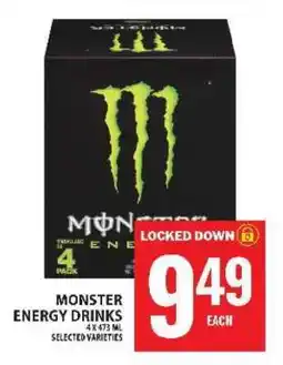 Food Basics MONSTER ENERGY DRINKS offer