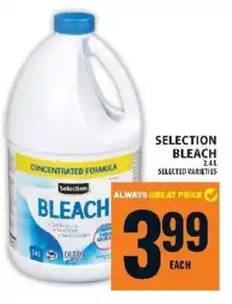 Food Basics SELECTION BLEACH offer