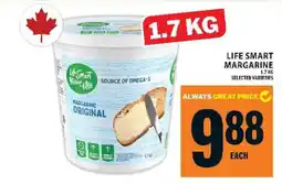 Food Basics Life Smart Margarine offer