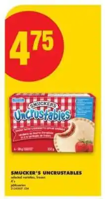 No Frills Smucker's Uncrustables offer
