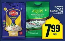 Food Basics NOOR OR ARJUN BASMATI RICE offer