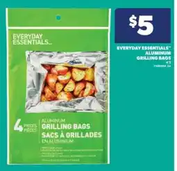 Real Canadian Superstore EVERYDAY ESSENTIALS ALUMINUM GRILLING BAGS offer
