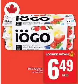 Food Basics Iögo Yogurt offer