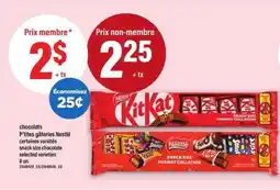 Maxi chocolats offer