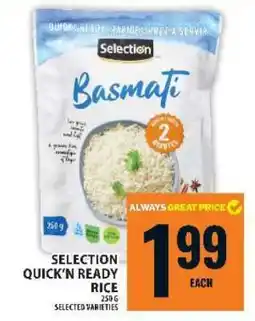 Food Basics SELECTION QUICK N READY RICE offer