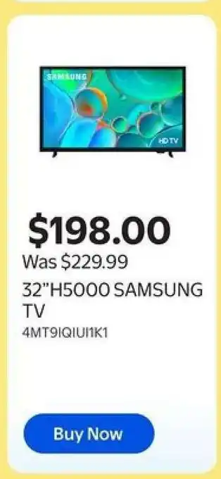 32 H5000 SAMSUNG TV