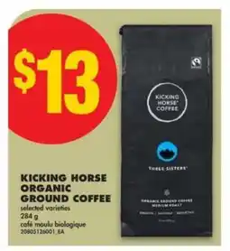 No Frills Kicking Horse Organic Ground Coffee offer