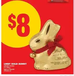 No Frills LINDT GOLD BUNNY offer