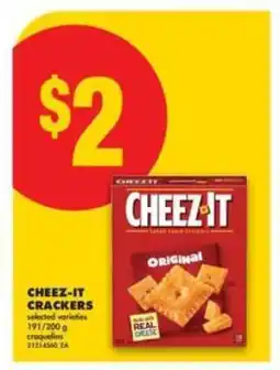 No Frills Cheez-It Crackers offer