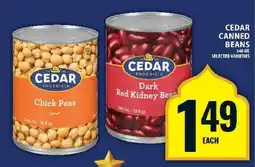 Food Basics CEDAR CANNED BEANS offer