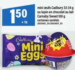 Maxi MINI ŒUFS CADBURY offer