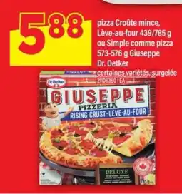 Maxi Giuseppe Dr. Oetker Pizza offer