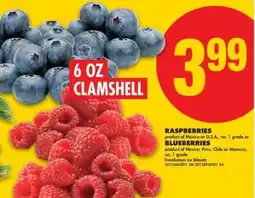 No Frills Raspberries or Blueberries offer