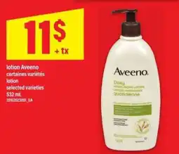 Maxi LOTION AVEENO offer