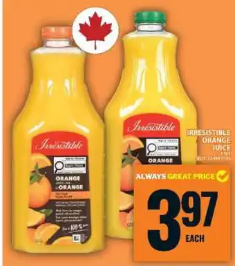 Irresistible Orange Juice