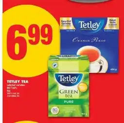 No Frills TETLEY TEA offer