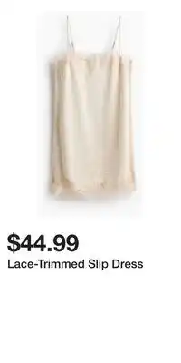H&M Lace-Trimmed Slip Dress offer