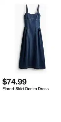 H&M Flared-Skirt Denim Dress offer