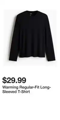 H&M Warming Regular-Fit Long-Sleeved T-Shirt offer