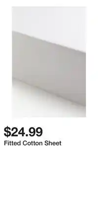 H&M Fitted Cotton Sheet offer