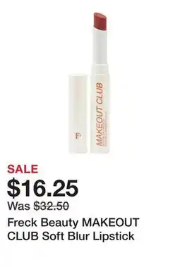 Sephora Freck Beauty MAKEOUT CLUB Soft Blur Lipstick offer