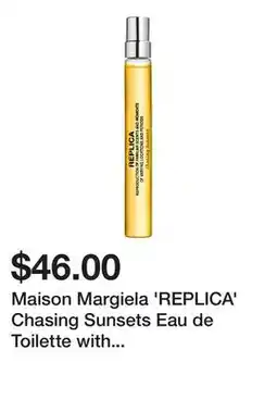 Sephora Maison Margiela 'REPLICA' Chasing Sunsets Eau de Toilette with Mango and Sandalwood offer