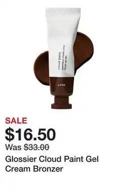 Sephora Glossier Cloud Paint Gel Cream Bronzer offer