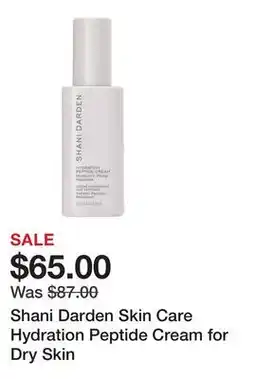 Sephora Shani Darden Skin Care Hydration Peptide Cream for Dry Skin offer
