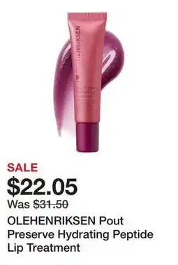 Sephora OLEHENRIKSEN Pout Preserve Hydrating Peptide Lip Treatment offer