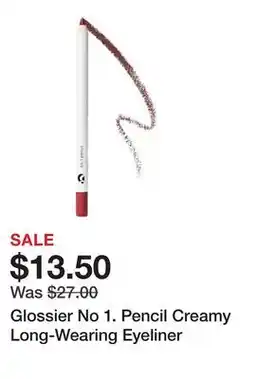 Sephora Glossier No 1. Pencil Creamy Long-Wearing Eyeliner offer