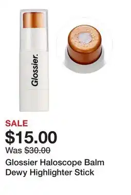 Sephora Glossier Haloscope Balm Dewy Highlighter Stick offer
