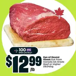 FreshCo Eye of Round Roast offer