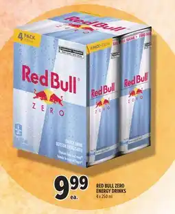 Metro RED BULL ZERO ENERGY DRINKS offer