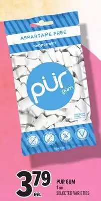Metro PUR GUM offer