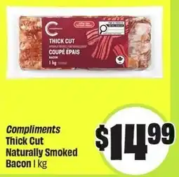 FreshCo Compliments Thick Cut Naturally Smoked Bacon offer