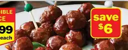 M & M Food Market Italian Style Beef Meatballs offer