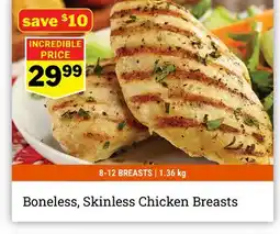 M & M Food Market Boneless, Skinless Chicken Breasts offer