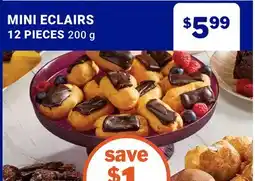 M & M Food Market MINI ECLAIRS 12 PIECES offer