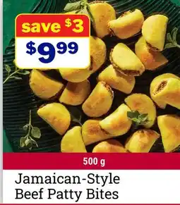 M & M Food Market Jamaican-Style Beef Patty Bites offer
