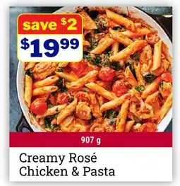 M & M Food Market Creamy Rosé Chicken & Pasta offer